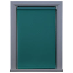 Bloc Made to Measure Fabric Changer Blackout Roller Blind Aqua